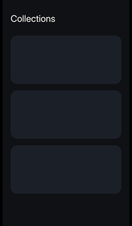 Smart animate from a list to a detail page: the tapped card grows into the header while the other cards fade out